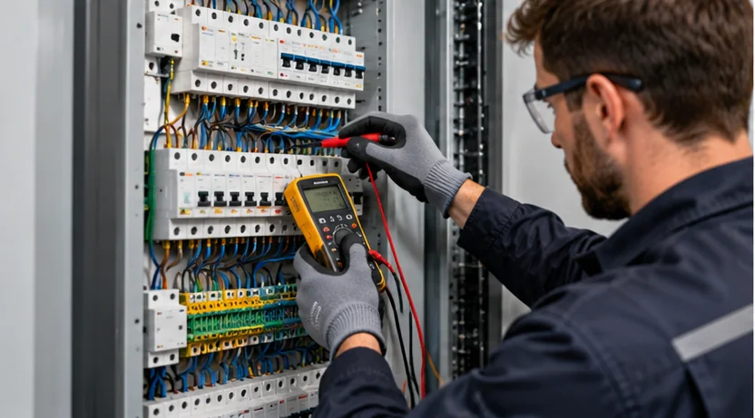 Diagnostic d’un tableau électrique avec un appareil de mesure
